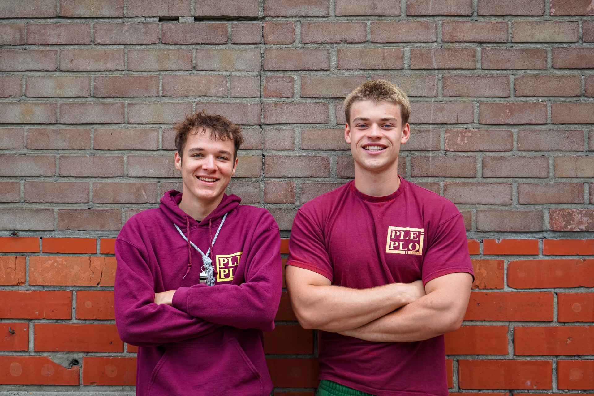 Toon Van de Keere en Robin Van Peel